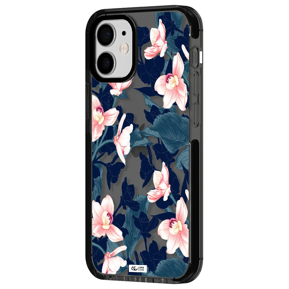 Orchid Apple iPhone 12 mini impact Smoke Black Case