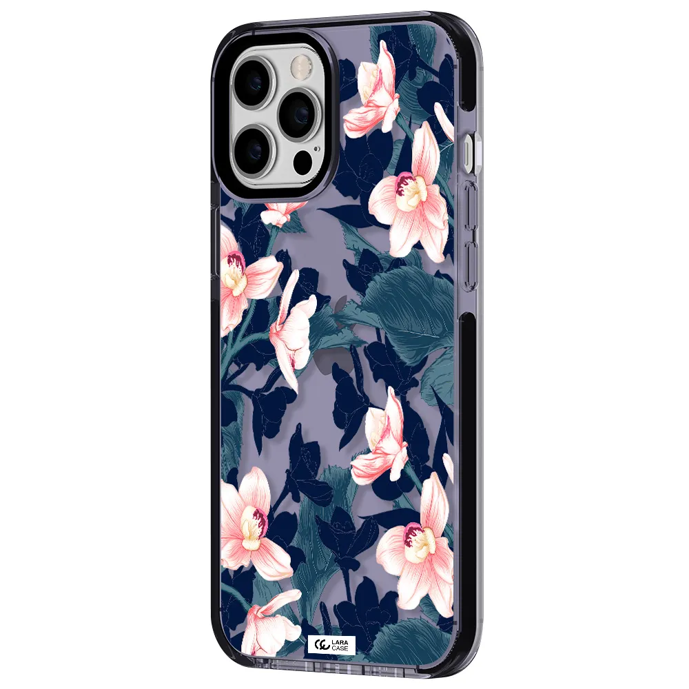 Orchid Apple iPhone 12 pro max impact Lilac Case