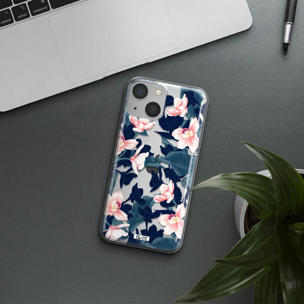 Orchid Apple iPhone 13 mini Clear TPU Case