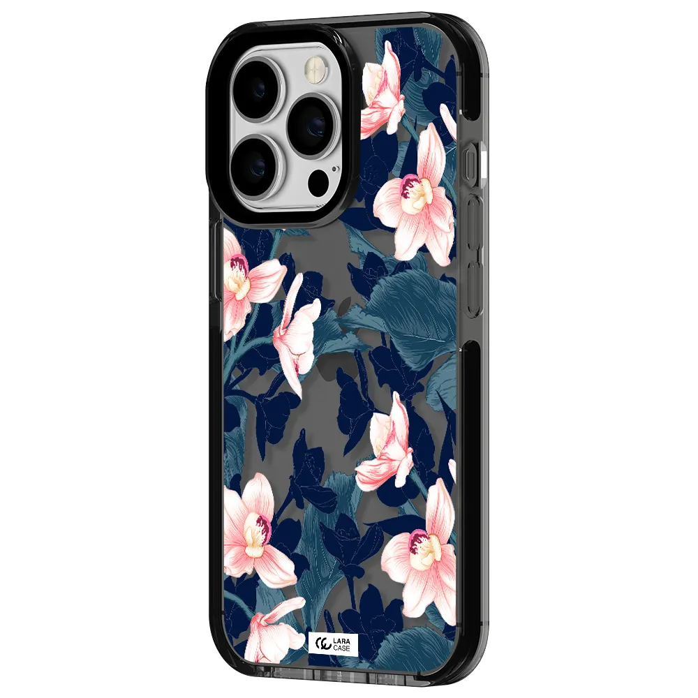 Orchid Apple iPhone 13 Pro impact Smoke Black Case