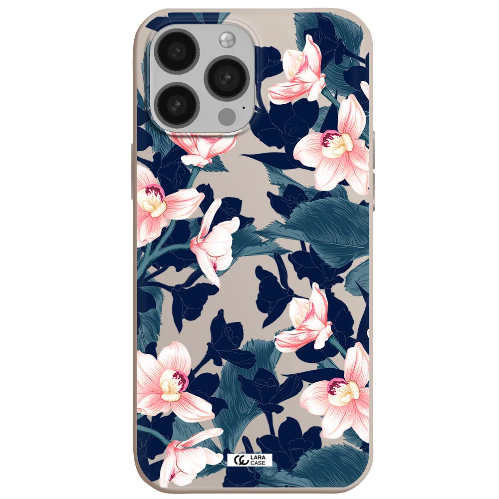 Orchid Apple iPhone 13 Pro Silicone Stone Case