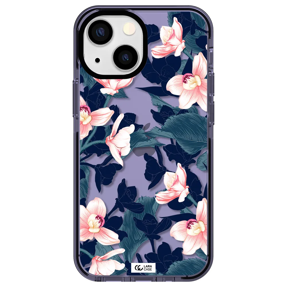 Orchid Apple iPhone 15 impact Lilac Case
