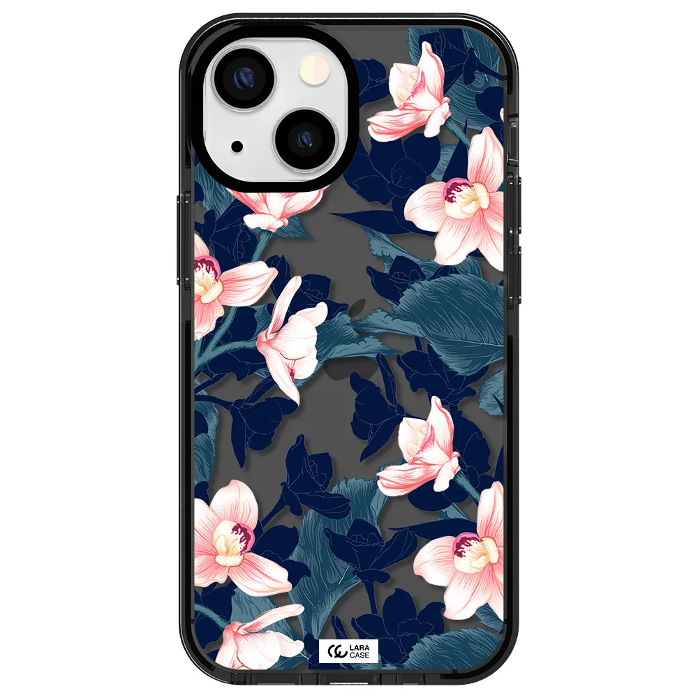 Orchid Apple iPhone 15 impact Smoke Black Case