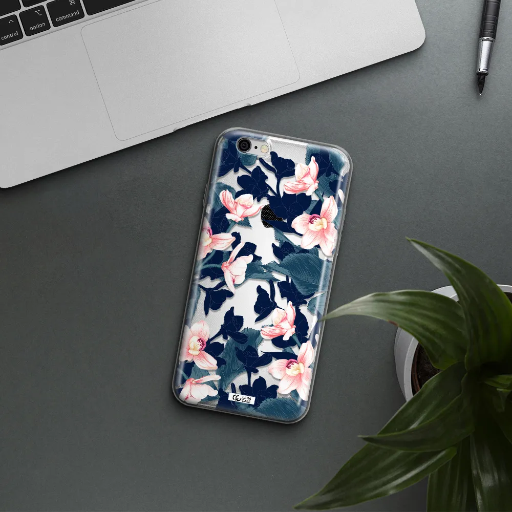 Orchid Apple iPhone 6 plus Clear TPU Case
