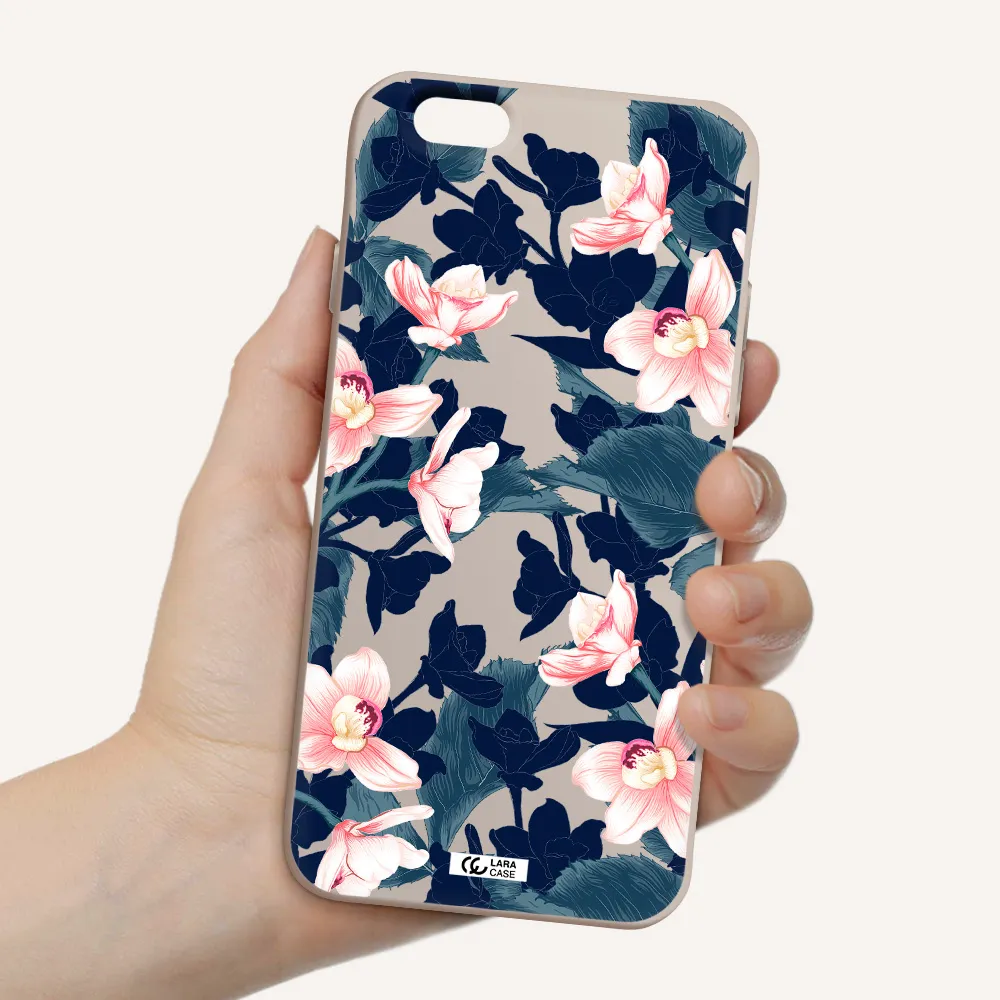 Orchid Apple iPhone 6 Silicone Stone Case