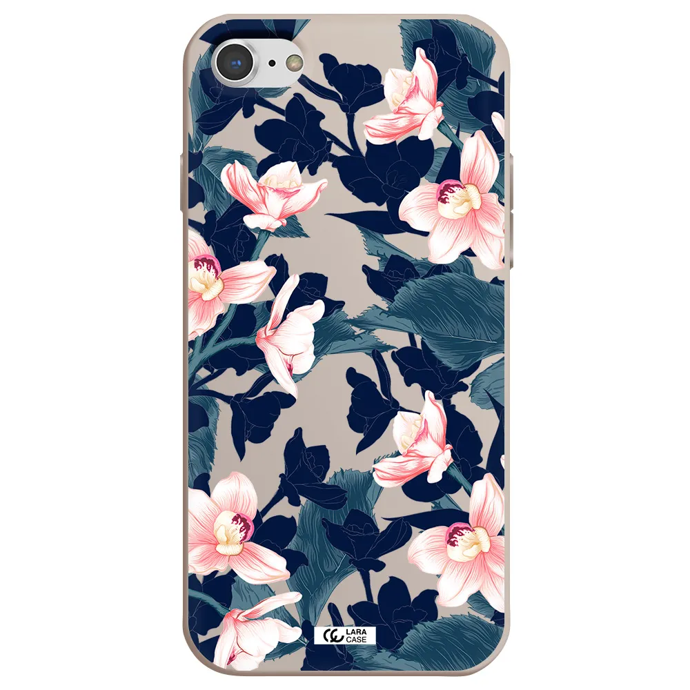 Orchid Apple iPhone 7 Silicone Stone Case