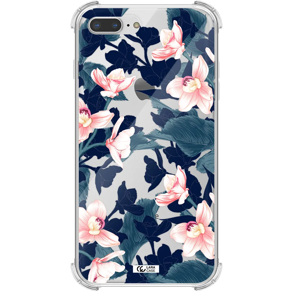 Orchid Apple iPhone 8 plus Clear PC Case