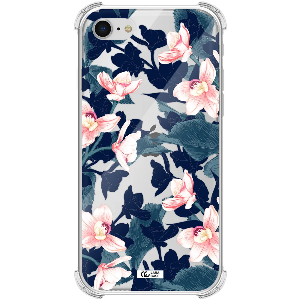 Orchid Apple iPhone se 2020 Clear PC Case