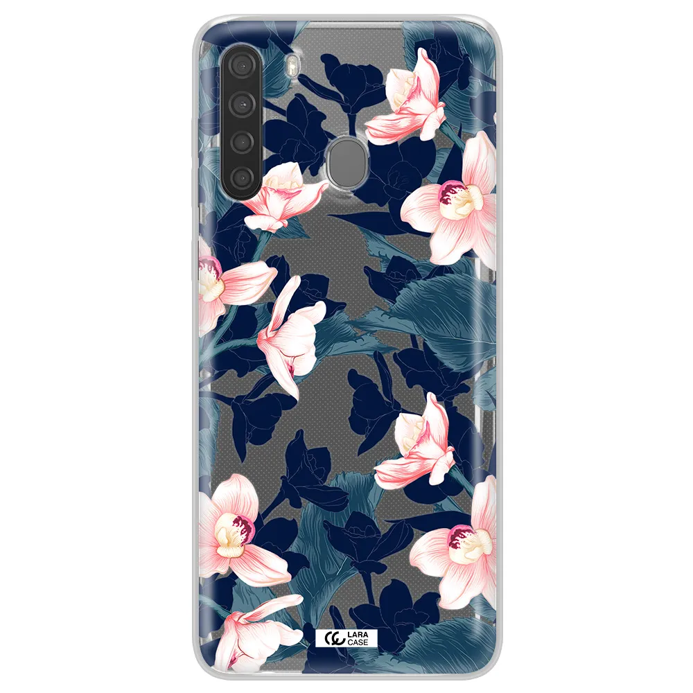 Orchid Samsung A21 Clear TPU Case