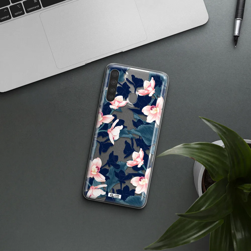 Orchid Samsung A21 Clear TPU Case