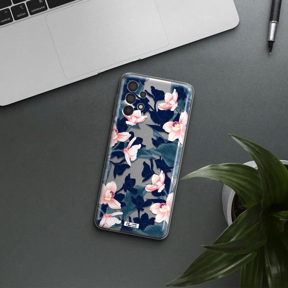 Orchid Samsung A32 Clear TPU Case