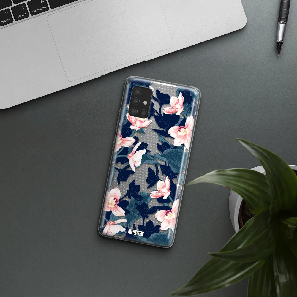 Orchid Samsung A51 Clear TPU Case