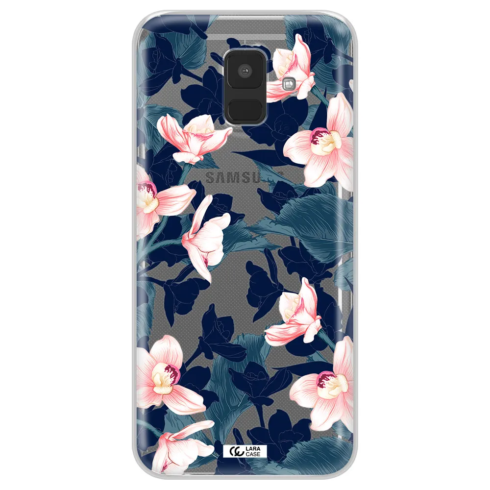 Orchid Samsung A6 Clear TPU Case