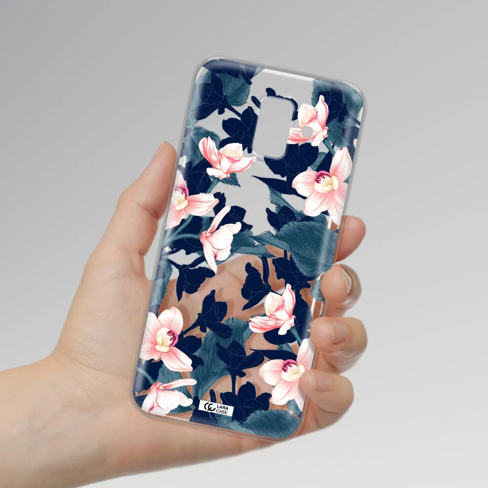 Orchid Samsung A6 Clear TPU Case