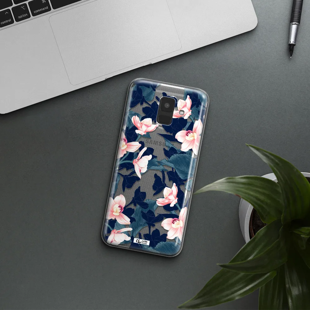 Orchid Samsung A6 Clear TPU Case
