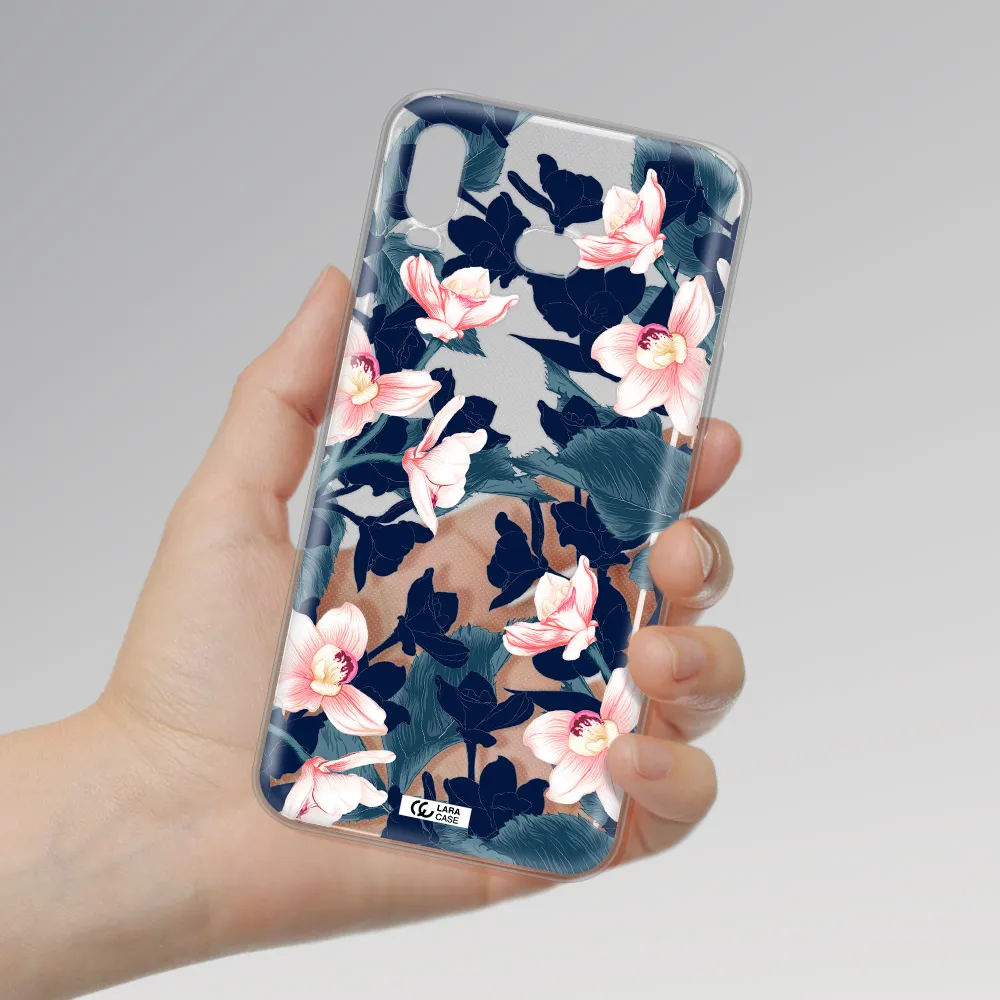 Orchid Samsung A6S Clear TPU Case