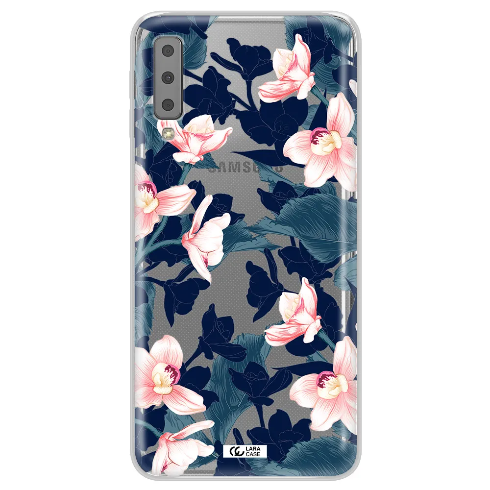 Orchid Samsung A7 2018 Clear TPU Case