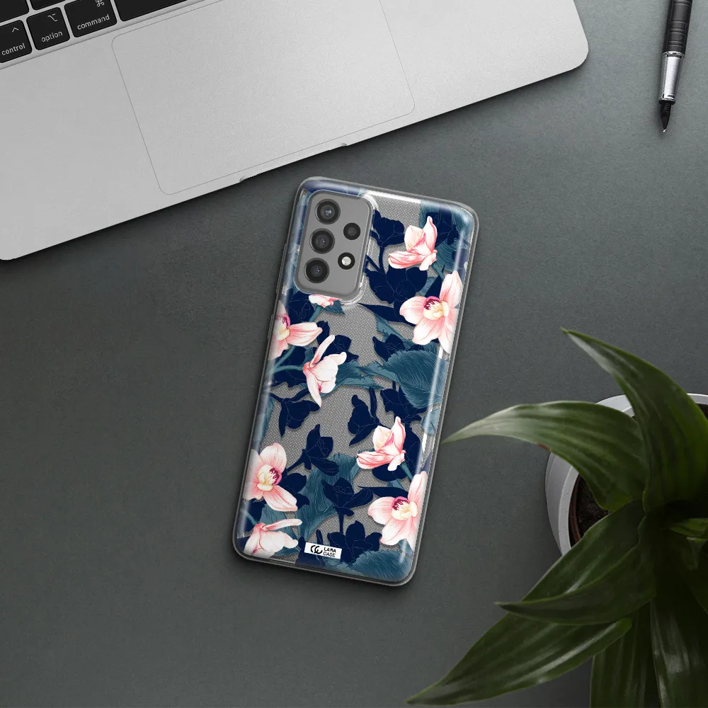 Orchid Samsung A72 Clear TPU Case