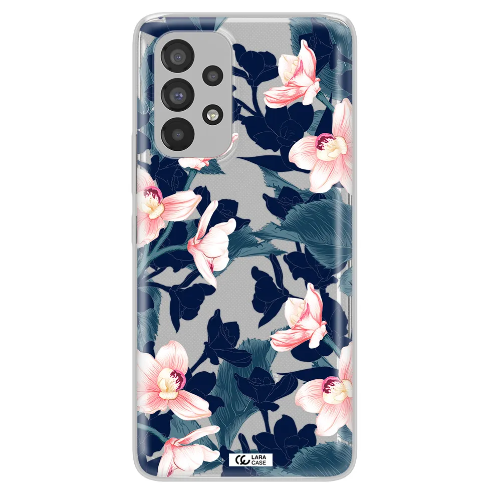 Orchid Samsung A73 Clear TPU Case