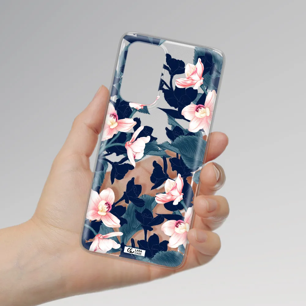 Orchid Samsung A73 Clear TPU Case
