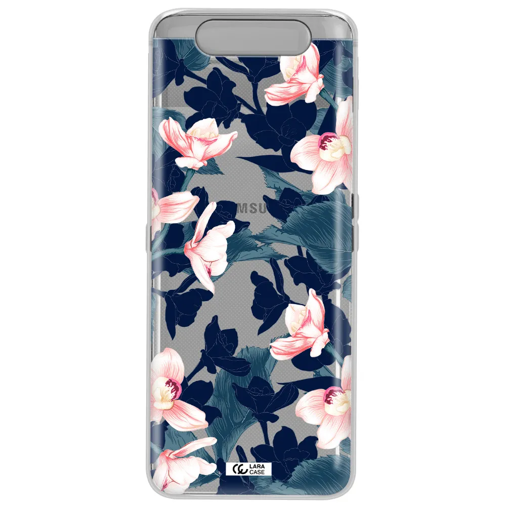 Orchid Samsung A80 Clear TPU Case