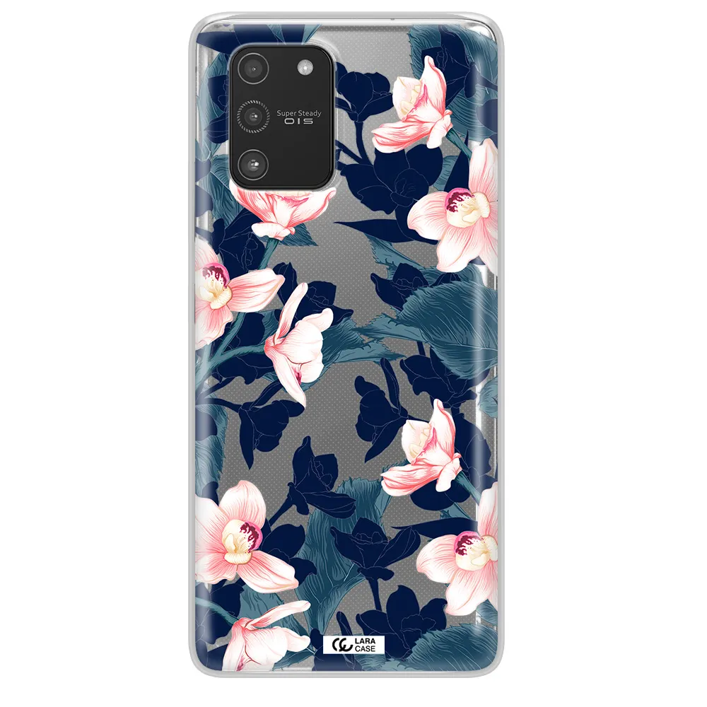 Orchid Samsung A91 Clear TPU Case