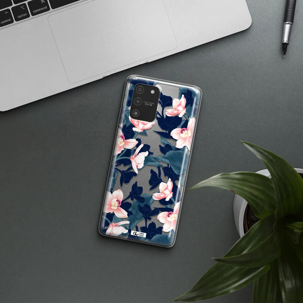 Orchid Samsung A91 Clear TPU Case