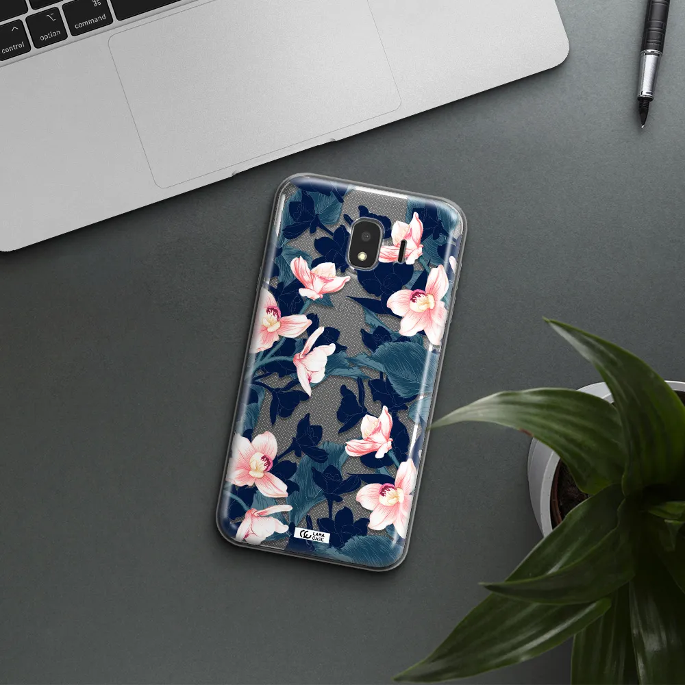 Orchid Samsung J4 Clear TPU Case