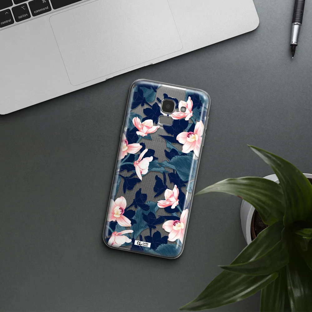 Orchid Samsung J6 Clear TPU Case