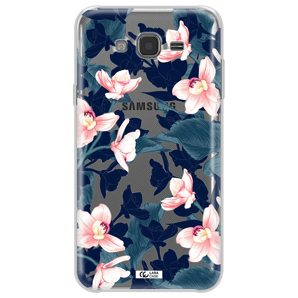 Orchid Samsung J7 Clear TPU Case