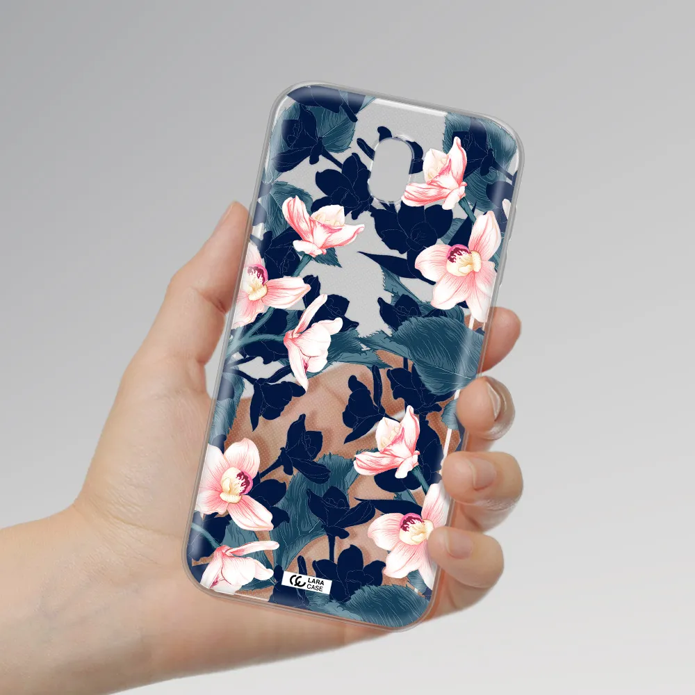 Orchid Samsung J7 Pro Clear TPU Case