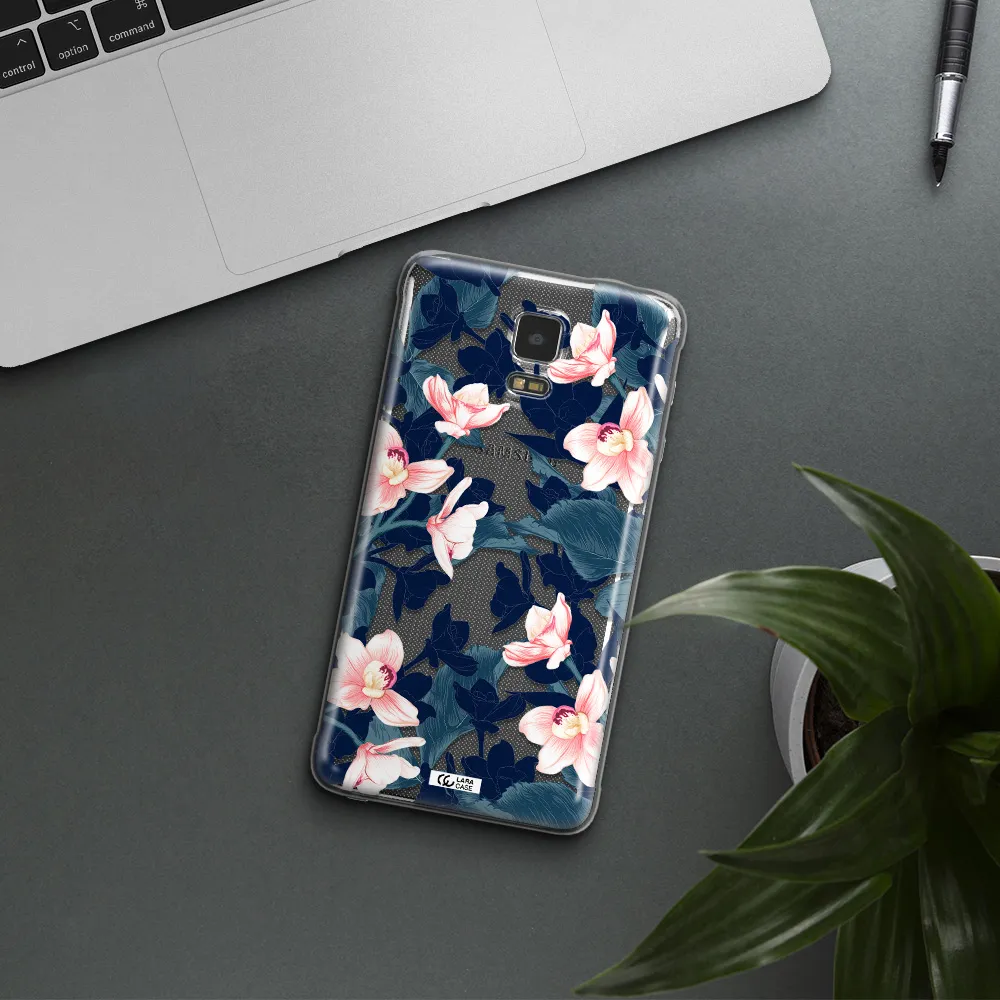 Orchid Samsung Note 4 Clear TPU Case