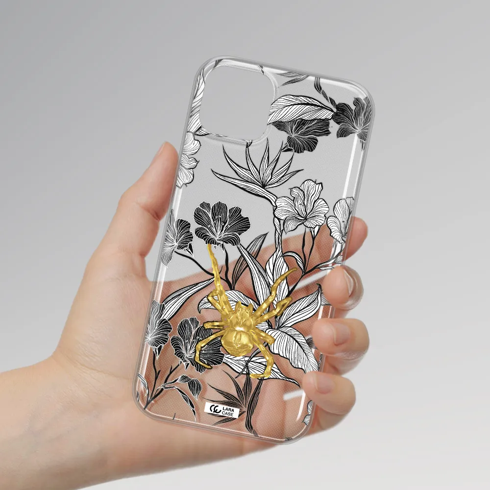 Golden Spider Apple iPhone 14 Clear TPU Case