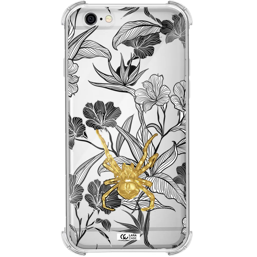 Golden Spider Apple iPhone 6 Clear PC Case