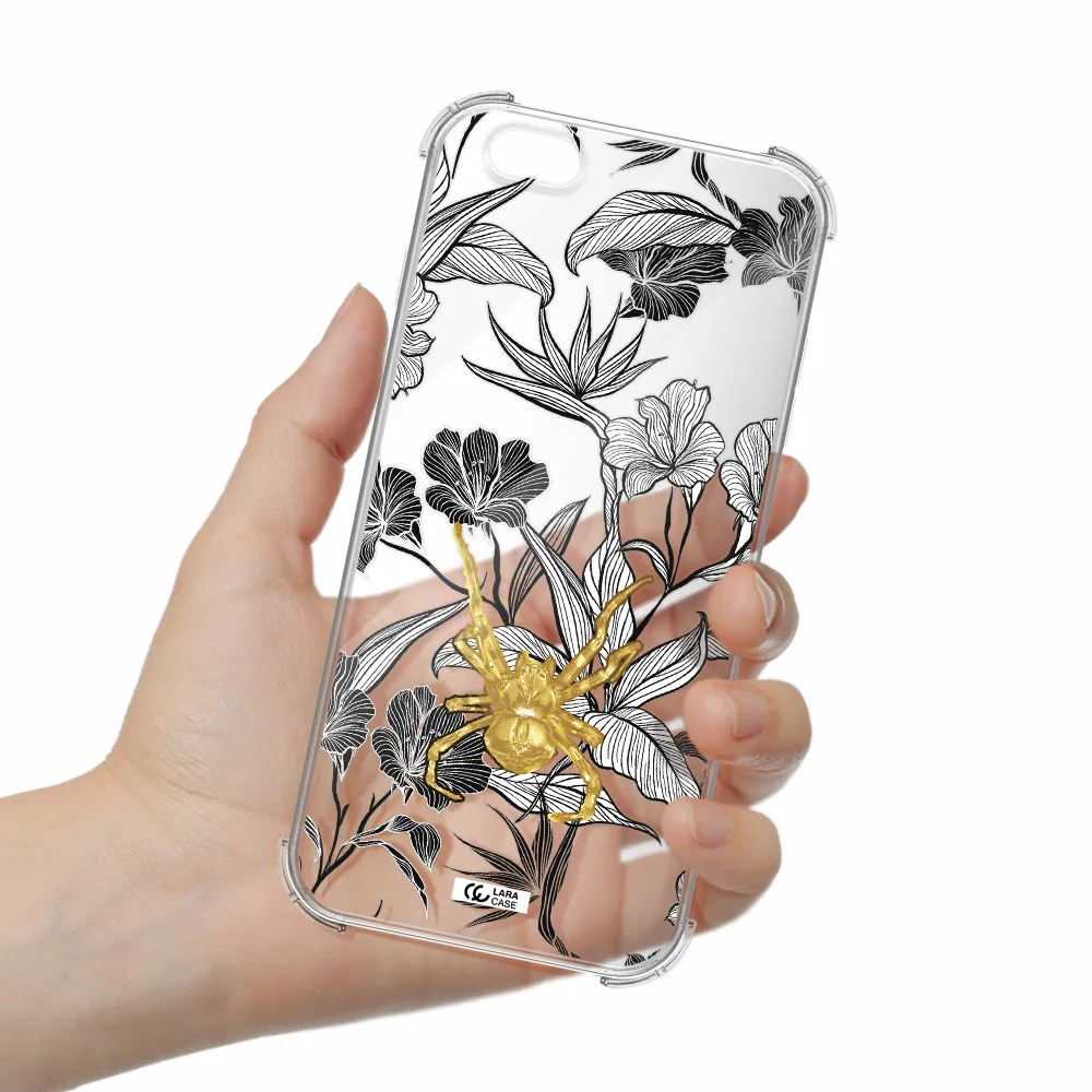 Golden Spider Apple iPhone 6 plus Clear PC Case