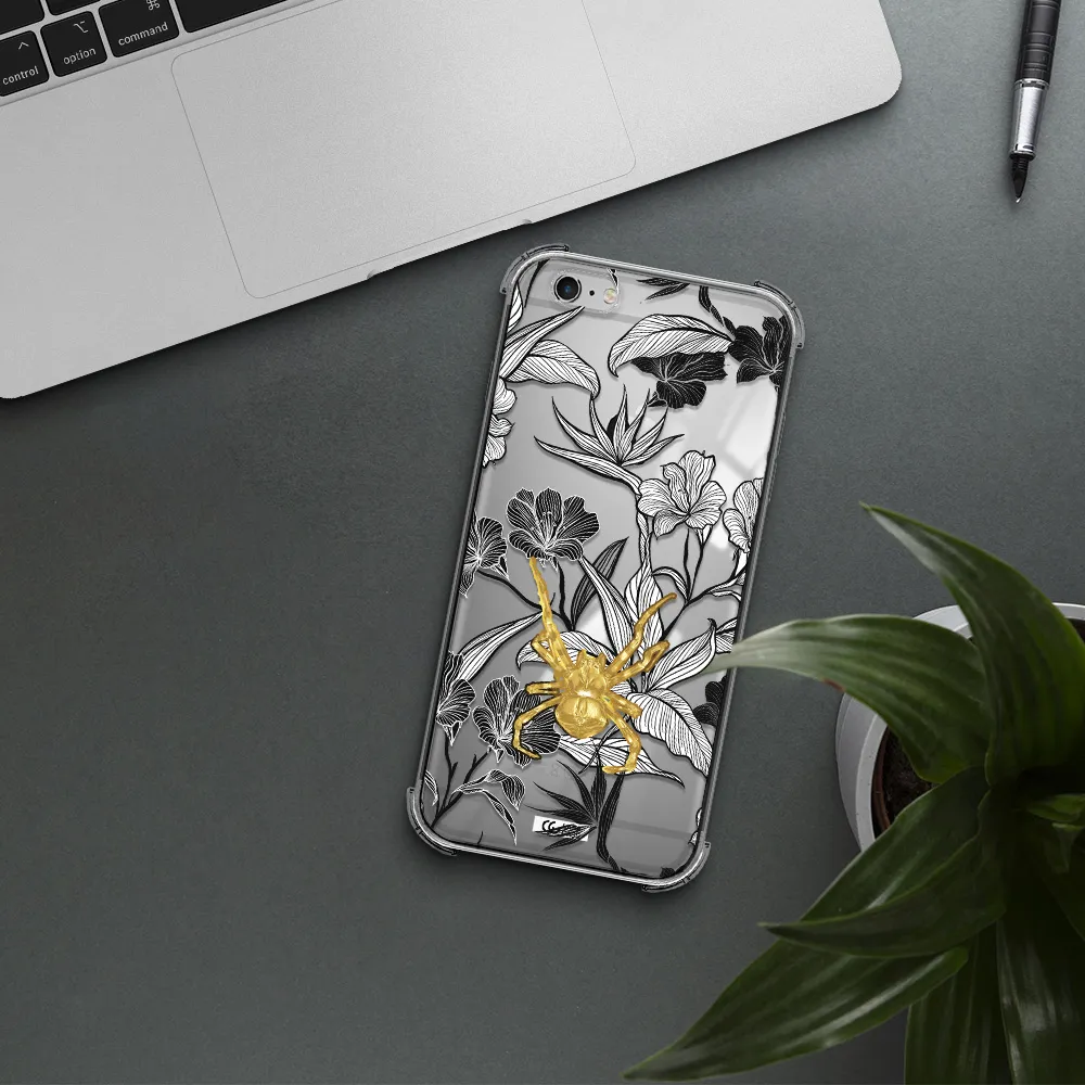 Golden Spider Apple iPhone 6 plus Clear PC Case