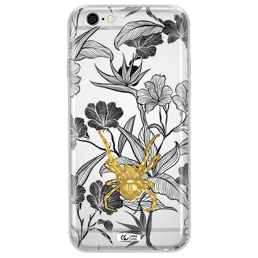 Golden Spider Apple iPhone 6 plus Clear TPU Case