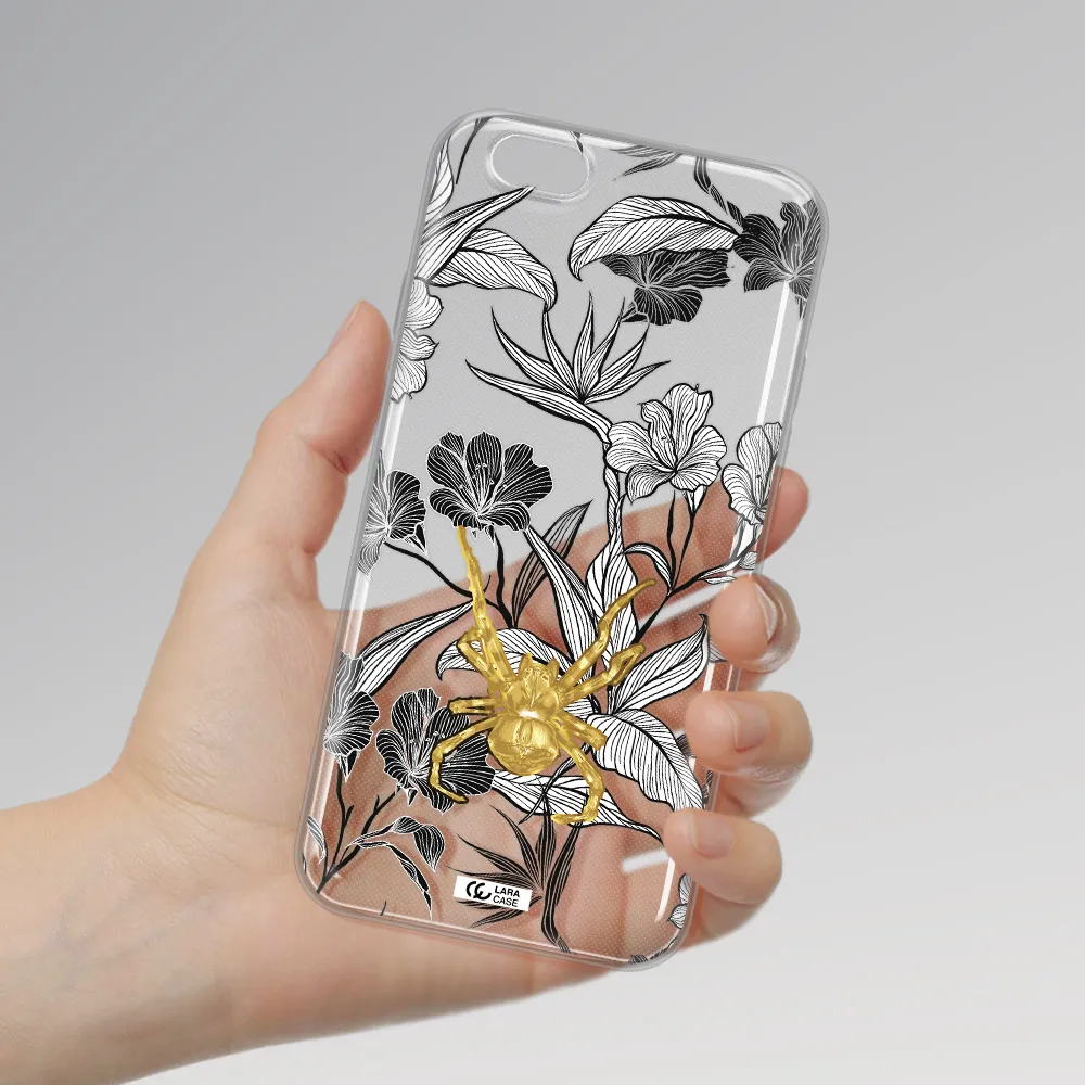 Golden Spider Apple iPhone 6 plus Clear TPU Case
