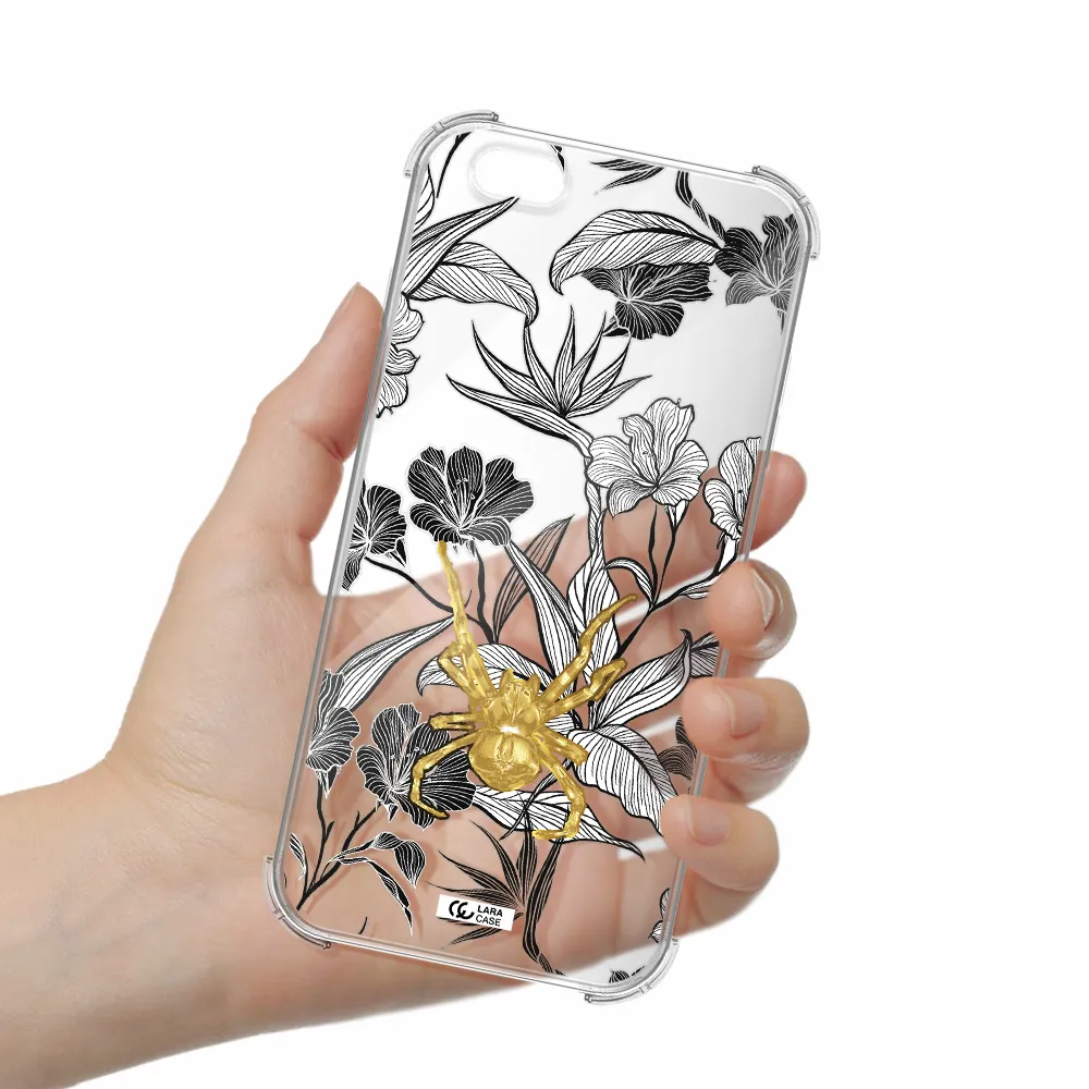 Golden Spider Apple iPhone 6 s plus Clear PC Case