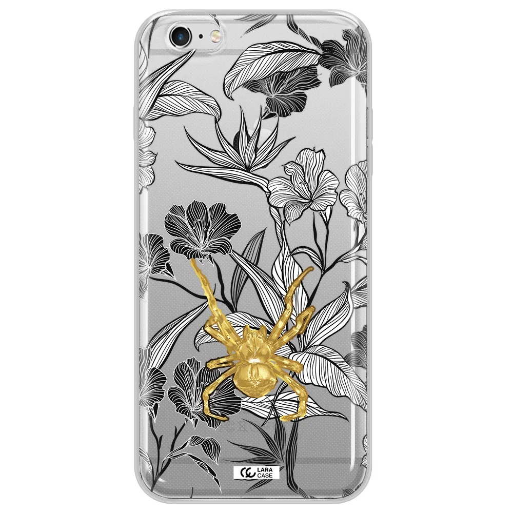 Golden Spider Apple iPhone 6 s plus Clear TPU Case
