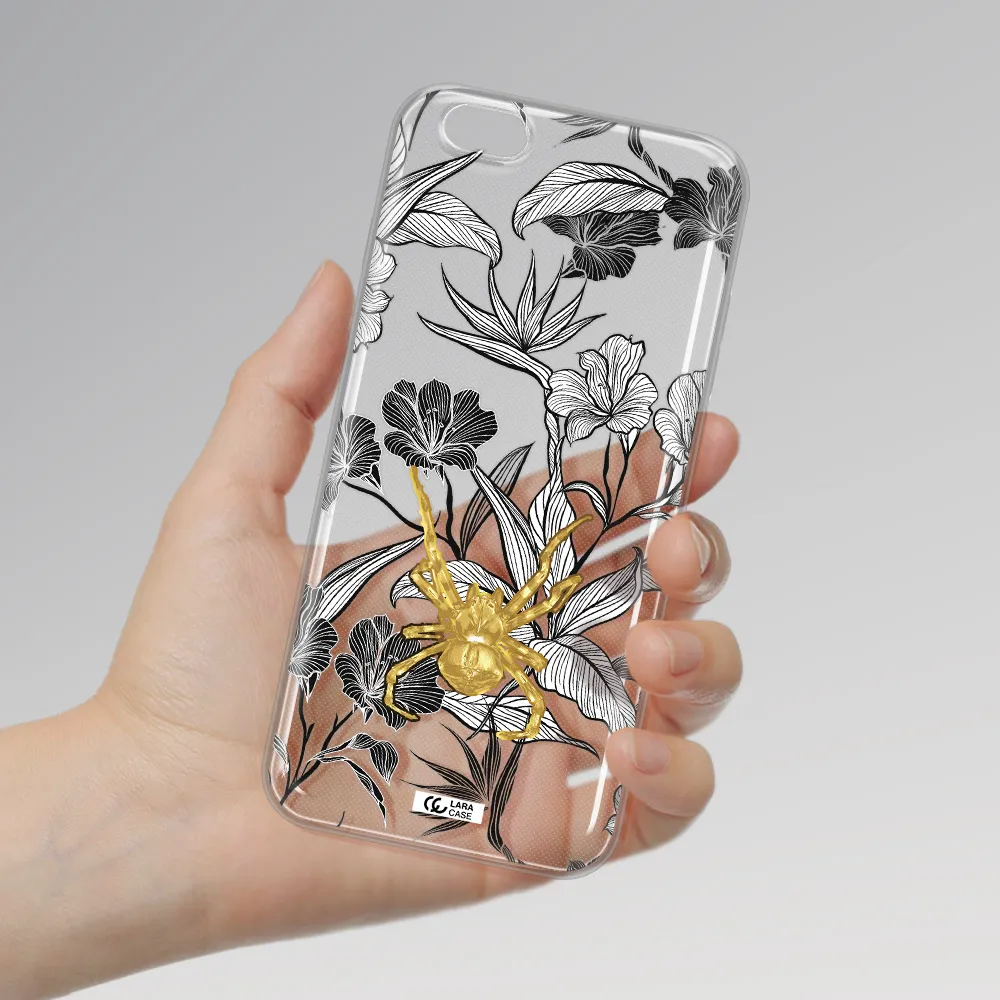 Golden Spider Apple iPhone 6 s plus Clear TPU Case