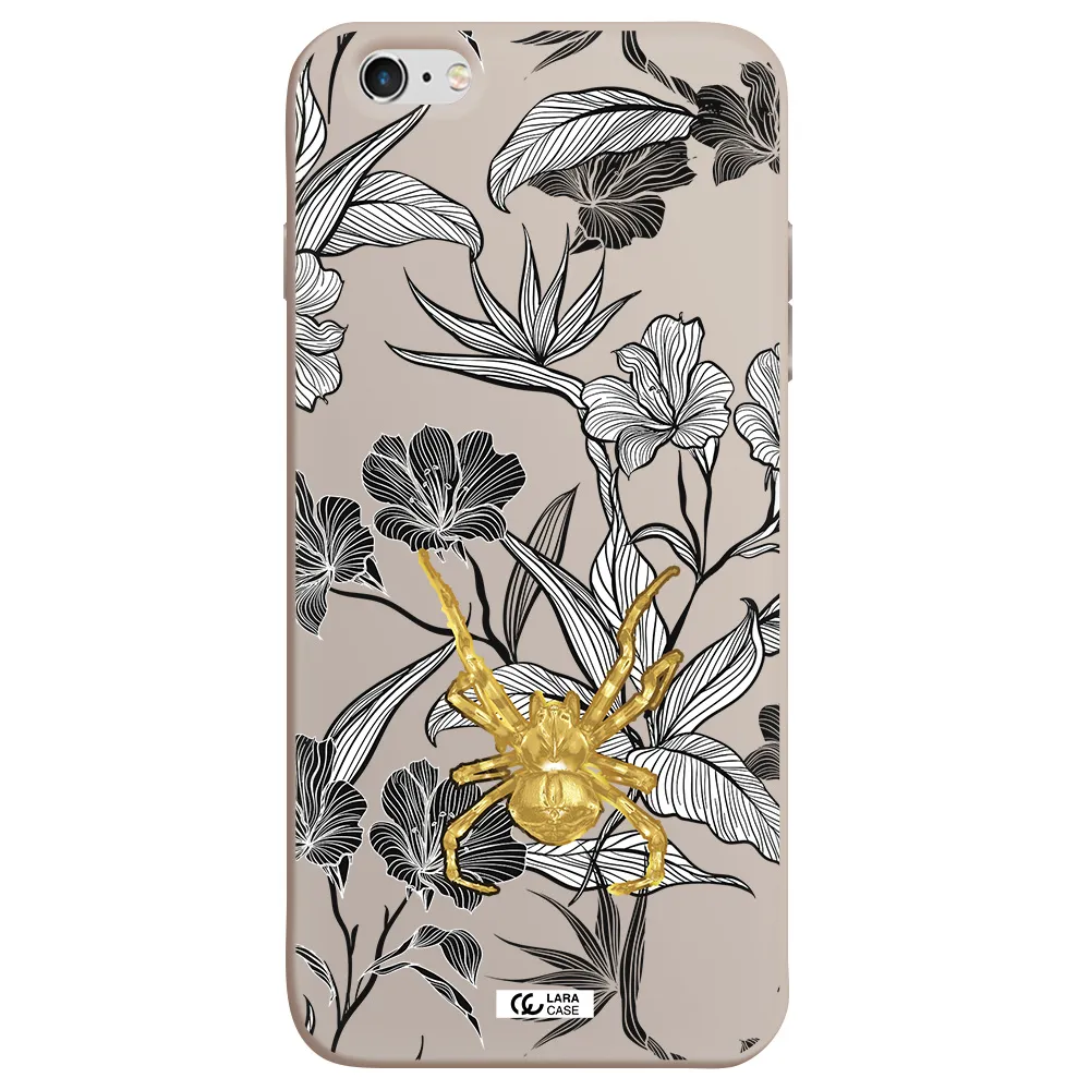 Golden Spider Apple iPhone 6 s plus Silicone Stone Case