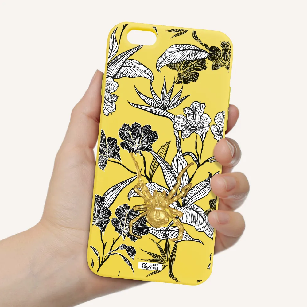 Golden Spider Apple iPhone 6 Silicone canary yellow Case