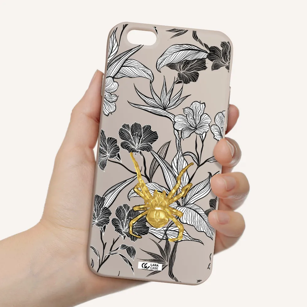 Golden Spider Apple iPhone 6 Silicone Stone Case