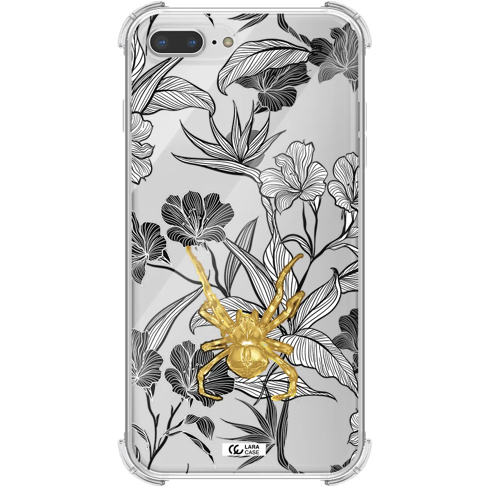 Golden Spider Apple iPhone 7 plus Clear PC Case
