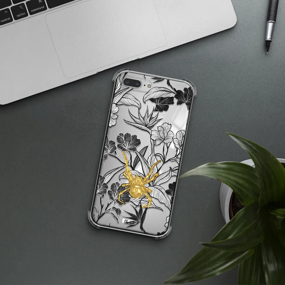 Golden Spider Apple iPhone 7 plus Clear PC Case
