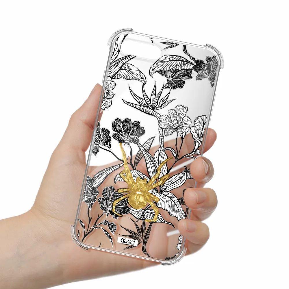 Golden Spider Apple iPhone 8 plus Clear PC Case