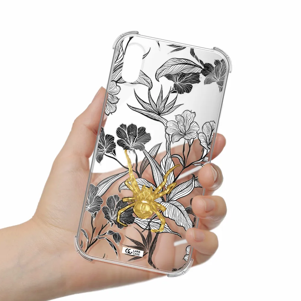Golden Spider Apple iPhone X Clear PC Case