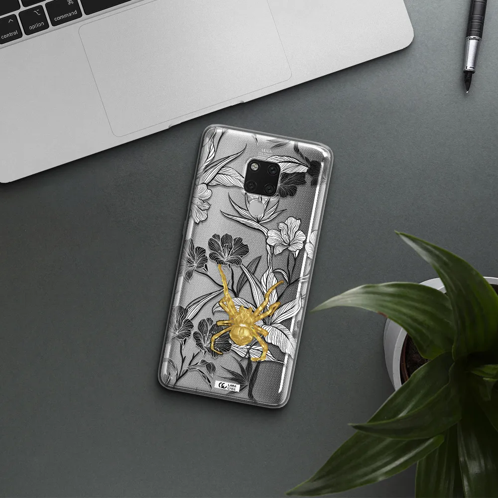 Golden Spider Huawei Mate 20X Clear TPU Case