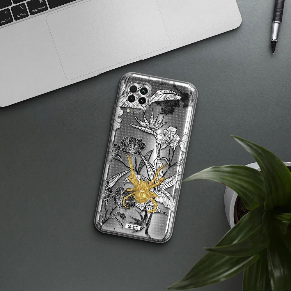 Golden Spider Huawei Nova 7I Clear Tpu Case